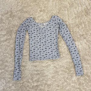 Hollister Floral Long Sleeve